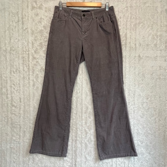 Talbots Women's Curvy Fit Corduroy Pants Sz 6 Indigo (Brownish/Red) Boot Cut - Picture 1 of 13